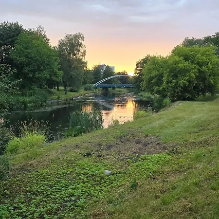 Апартаменты 4 Pokoje, Oddzielne Biuro Do Pracy, Kominek, Klimatyzacja, Idealne Dla Rodzin Z Dziecmi, Przy Parku Na Wyspie *